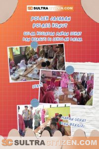 Dukung Program Asta Cita dan Sambut Hut Ke-5 Polres Konut, Polsek Jajaran Polres Konut Gelar Kegiatan Makan Sehat dan Bergizi di Sekolah Dasar