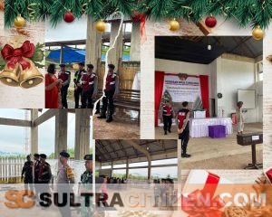 Polres Konawe Utara Turunkan Personelnya Berikan Pengamanan Pelaksanaan Perayaan Ibadah Natal Tahun 2024 