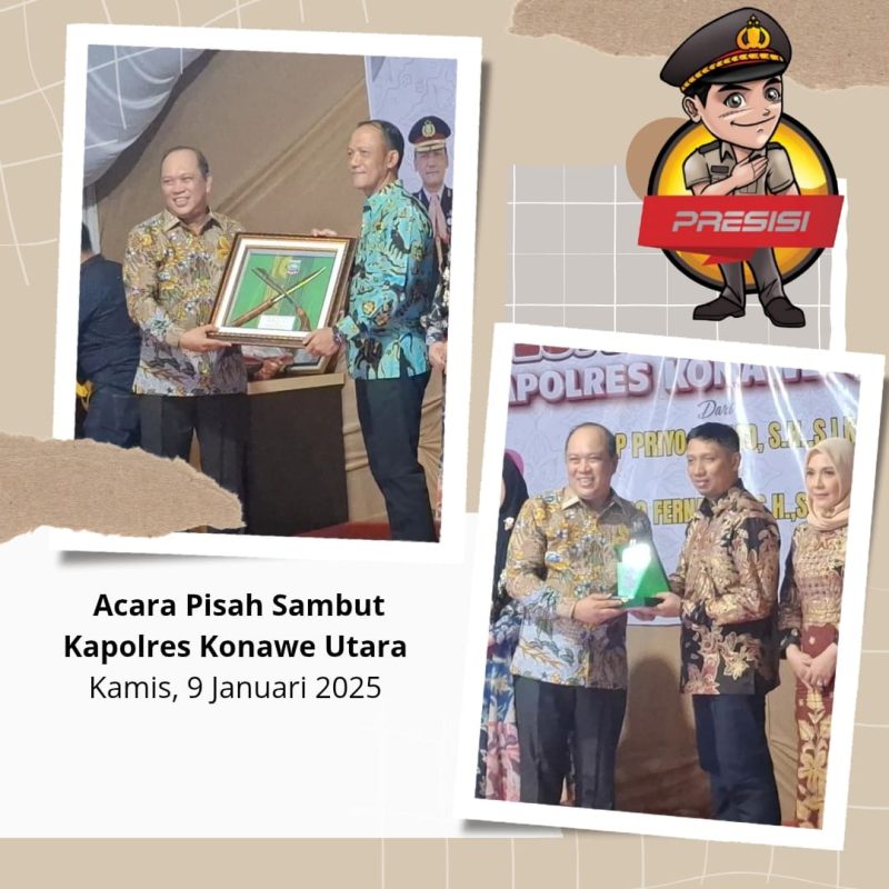 Bupati Dan Wabup Sambut Kedatangan AKBP Rico Fernanda Dan Ucapkan Penghargaan Kepada AKBP Priyo Utomo Atas Pengabdiannya Kepada Masyarakat Dan Daerah