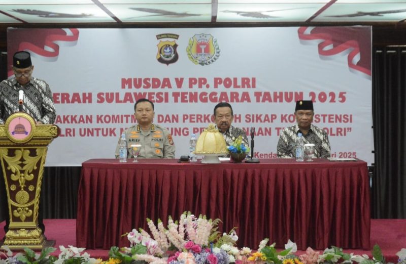 Persatuan Purnawirawan Polri Sultra Gelar Musda, Jalin Sinergitas dan Pererat Kebersamaan