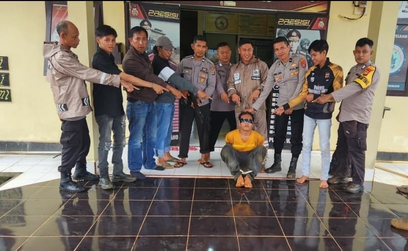 Gerak Cepat Polres Konawe Utara Bersama Polsek Wiwirano Ungkap Dan Amankan Tersangka Pelaku Penganiayaan Di Desa Morombo Pantai