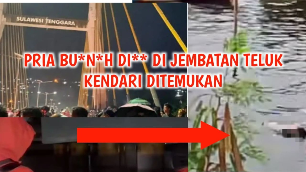 Sudah 3 Orang Pemuda Memilih Akhiri Hidup Di Jembatan Teluk Kendari