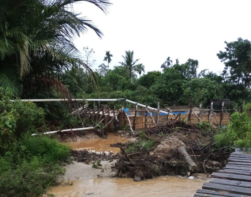 Warga Desa Lamooso Minta APH  Tinjau Lokasi Tambang Pasir  Diduga  Ilegal, Yang Rusak Jalan Tani