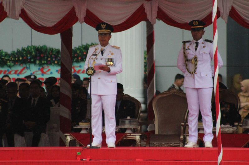 Upacara Hari Bhayangkara ke-79, Gubernur Sultra Apresiasi Sinergi Polri, TNI dan Pemda